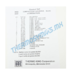 Kit de Empaques para Compresor X426 / X430 original Thermo King (30-0243)